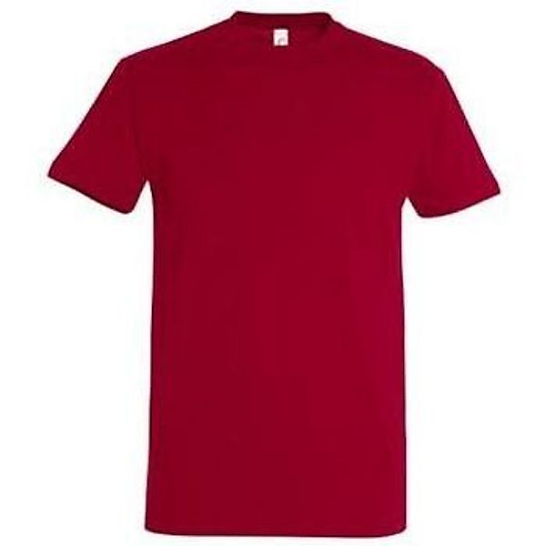 Sols  T-Shirt IMPERIAL camiseta color Rojo Tango-100% algodón günstig online kaufen