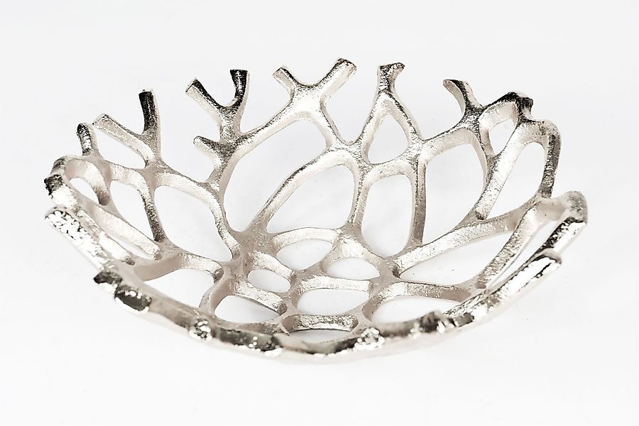 ARTRA Dekoschale Aluminium Schale "Carina"Größe: M günstig online kaufen