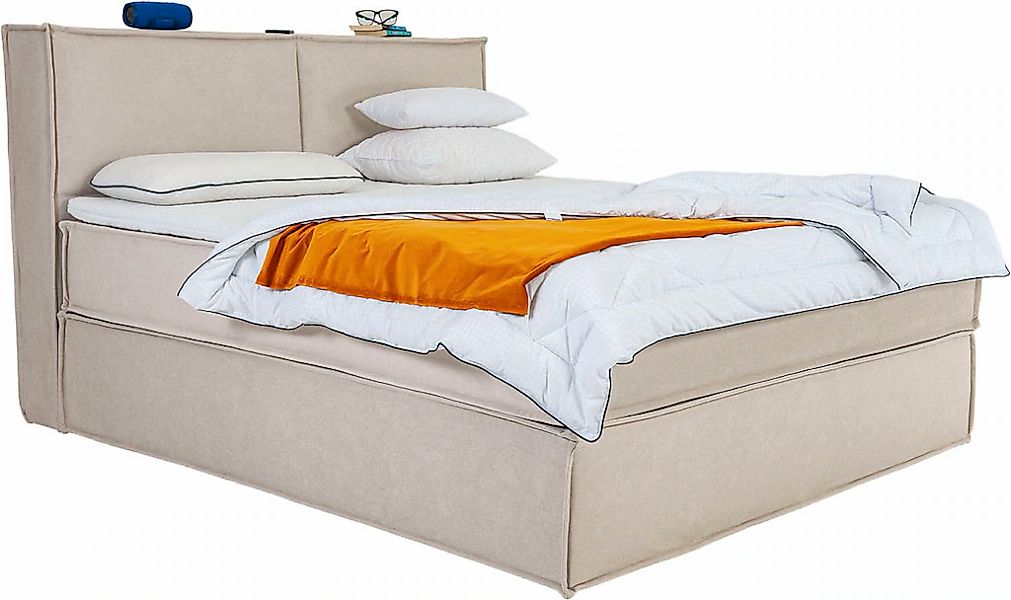 Home affaire Boxspringbett "Sophielle, erhältlich in den Breite 160, 180 & günstig online kaufen