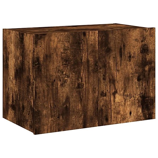 vidaXL TV-Wandschrank mit LED-Leuchten Räuchereiche 60x35x41 cm 837310 günstig online kaufen