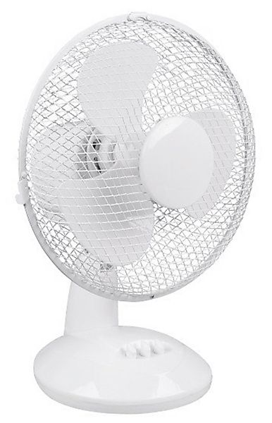 Reality Leuchten Standventilator Tischventilator BERGEN, Weiß, günstig online kaufen