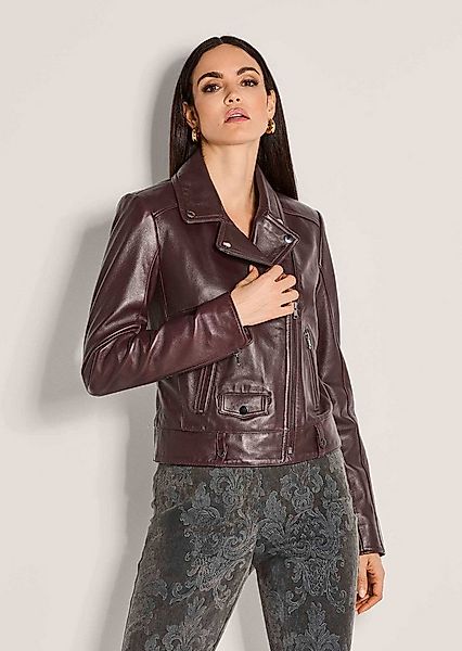 MADELEINE Lederjacke Verkürzte, elegante Lammnappa-Jacke Langarm Kurzjacke günstig online kaufen