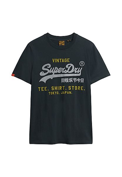Superdry T-Shirt T-Shirt Kurzarmshirt mit großem günstig online kaufen