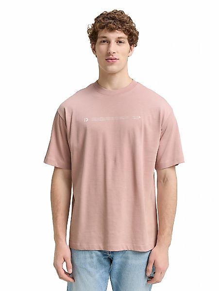 TOM TAILOR Denim T-Shirt, mit Schriftzug günstig online kaufen