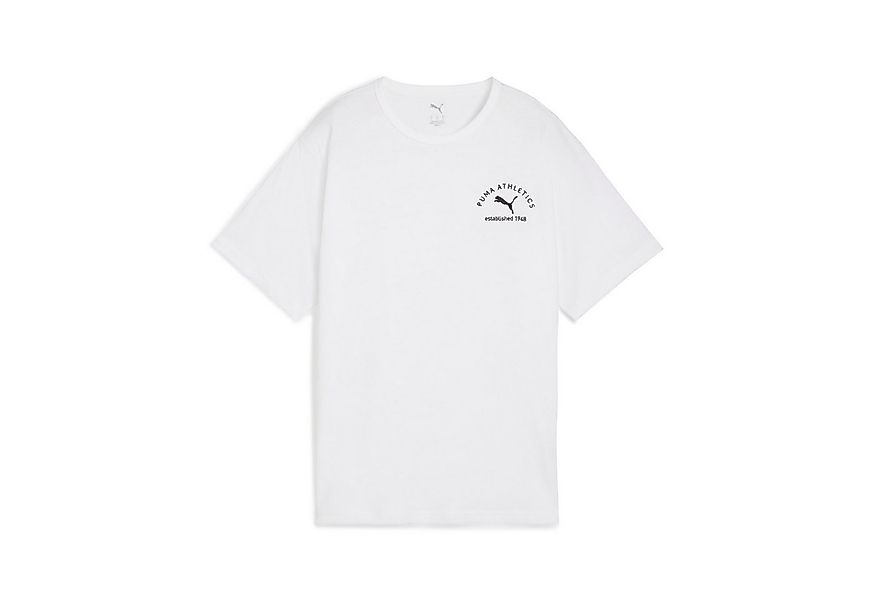 PUMA T-Shirt CLASS RELAXED TEE Kurzarm, ohne Verschluss, Rundhalsausschnitt günstig online kaufen