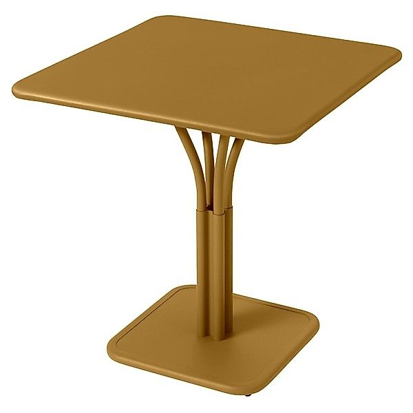 Luxembourg Kleiner Outdoor-Tisch 71x71 cm Lebkuchen günstig online kaufen