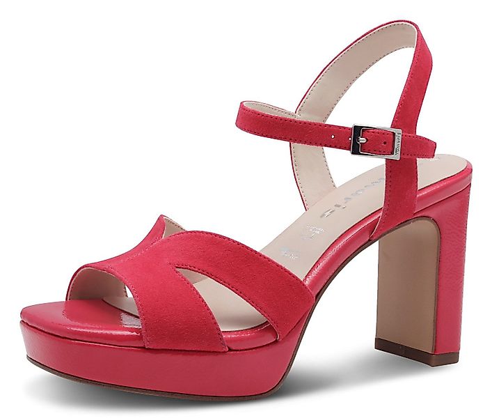 Tamaris High-Heel-Sandalette, Sommerschuh, Abendschuh, Blockabsatz, mit günstig online kaufen
