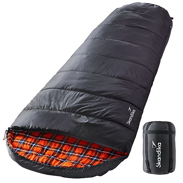 Skandika Mumienschlafsack, breit, groß, Camping, koppelbar, günstig online kaufen