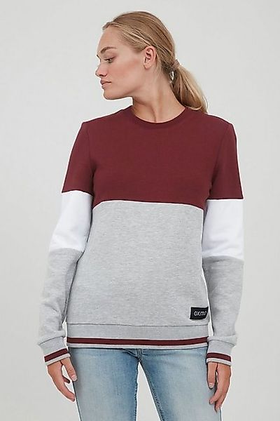 OXMO Hoodie OXOmaya Sportlicher Sweatpullover mit kontrastreichem Muster günstig online kaufen