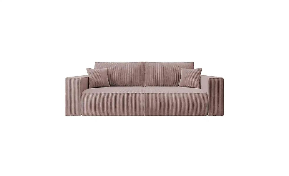 Einzelsofa  Farese ¦ rosa/pink ¦ Maße (cm): B: 257 H: 85 Polstermöbel > Sof günstig online kaufen