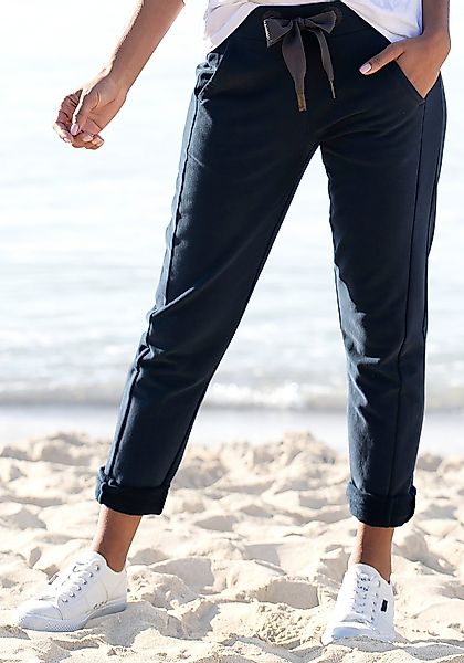 Elbsand Sweathose Brinja mit Logoprint am günstig online kaufen