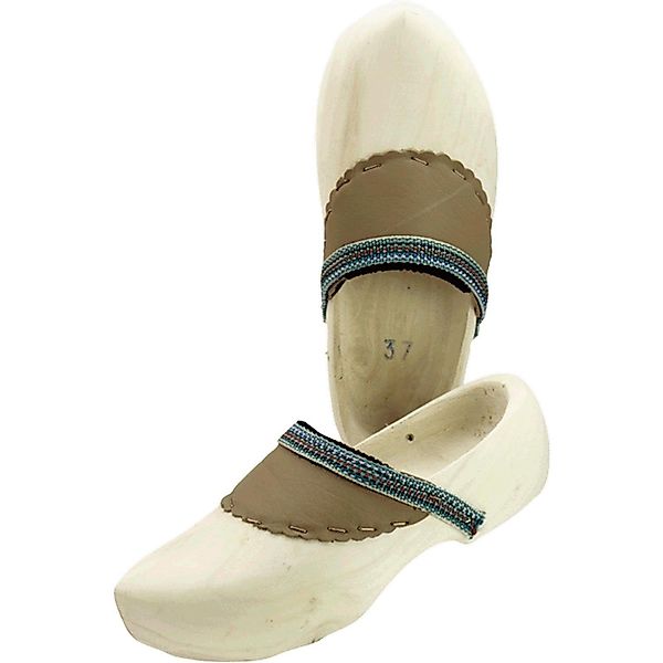 Hölscher Höscher mit Lederbesatz Clog günstig online kaufen
