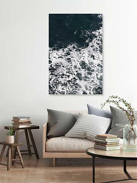 Poster / Leinwandbild - Waves And Water günstig online kaufen