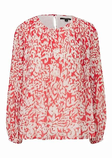 Comma Langarmbluse Bluse aus Chiffon günstig online kaufen