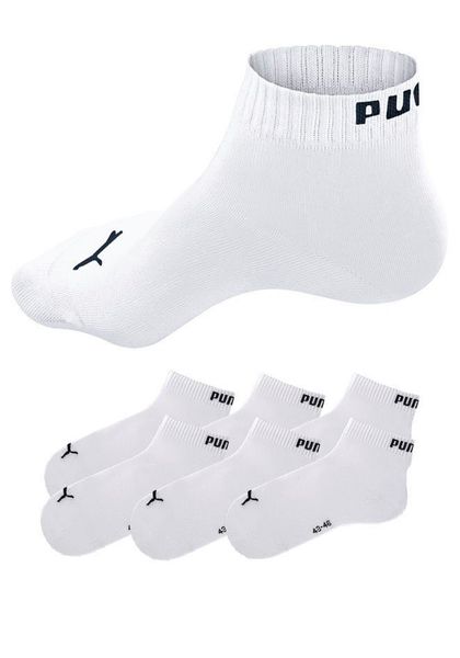 PUMA Kurzsocken (6-Paar) mit Rippbündchen günstig online kaufen