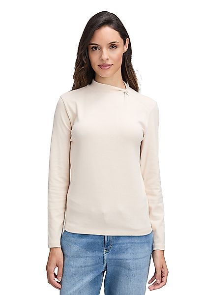 Cartoon Kurzarmshirt Damen Langarm-Shirt mit Kragen günstig online kaufen