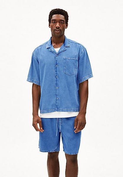 Armedangels Kurzarmhemd BOWLAAS Herren Jeanshemd aus Bio-Baumwoll Mix (1-tl günstig online kaufen