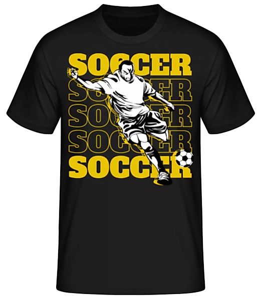 Soccer Player · Männer Basic T-Shirt günstig online kaufen
