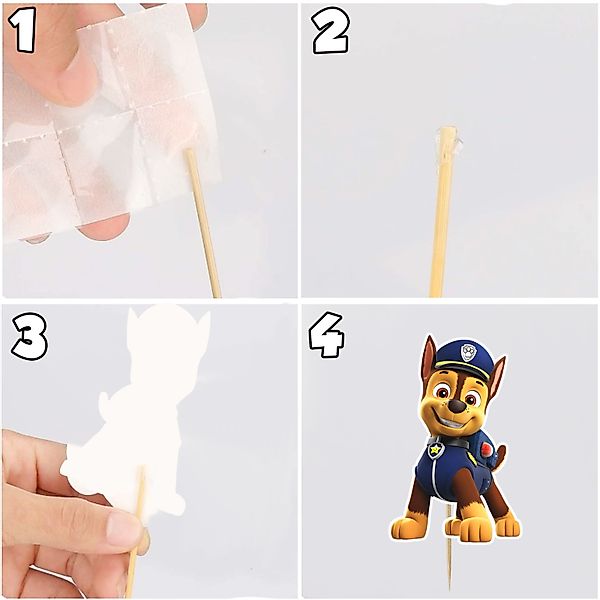 PartyPal, Topper Papier-Tortentopper, LEGO-Charaktere, 10 Stück günstig online kaufen