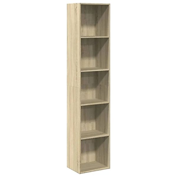 vidaXL Bücherregal Sonoma-Eiche 40x30x189 cm Holzwerkstoff 857887 günstig online kaufen