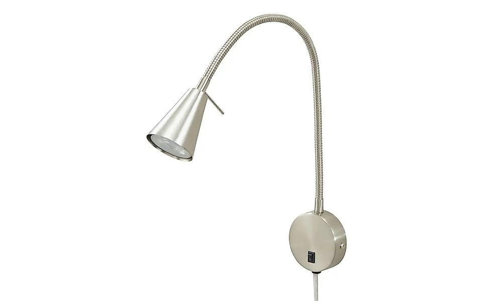 Briloner LED Bettleuchte Tusa Schwenkbar Warmweiß 45 x 20,5 cm Matt-Nickel günstig online kaufen