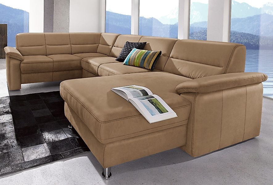 sit&more Wohnlandschaft »Top Ascara U-Form«, inklusive Boxspring/Federkern- günstig online kaufen