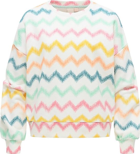 Ragwear Sweater Wuss Print lässiges oversized Damen Sweatshirt mit Allover- günstig online kaufen