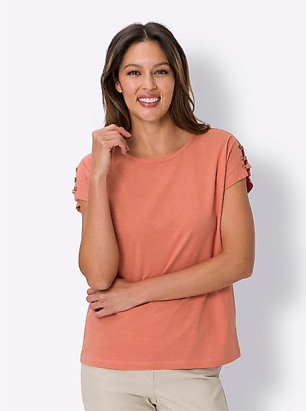 Sieh an! T-Shirt Rundhalsshirt günstig online kaufen