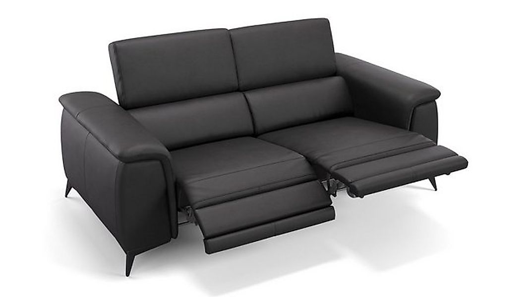 Sofanella 2-Sitzer Leder LIVORNO, Relaxsofa, Designsofa, Designer Couch, It günstig online kaufen
