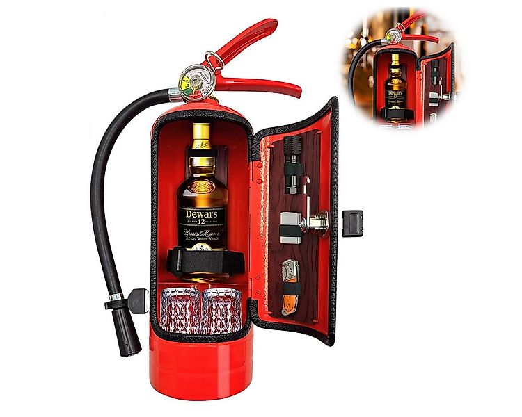 DOPWii Deko-Wandregal Feuerlöscher-Minibar, Neuheit für Liebenden Feuerwehr günstig online kaufen