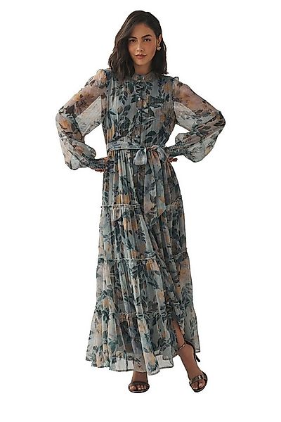 LAURA ASHLEY Druckkleid Laura Ashley Elowen Kleid mit Pfingstrosen für Eid günstig online kaufen
