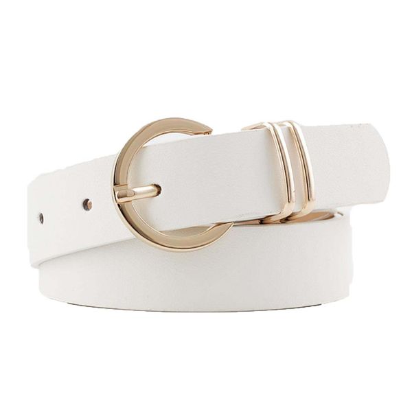 Coonoor Taillengürtel Ledergürtel für Damen goldene günstig online kaufen
