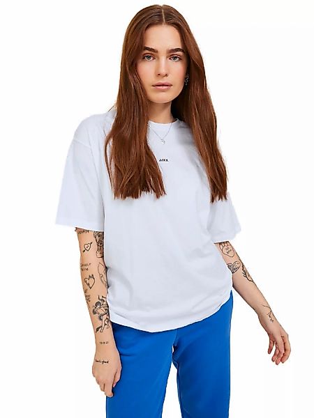 JJXX Damen T-Shirt JXANDREA EVERY LOGO - Relaxed Fit günstig online kaufen