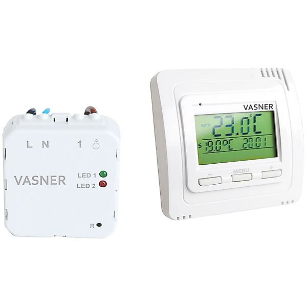 Vasner Funkthermostat-Sender VFTB-US mit Unterputz-Empfänger günstig online kaufen