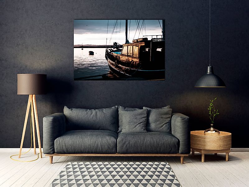 queence Acrylglasbild »Epstein«, Himmel-Meer-Spa-Spa Bilder-Schiffe-Meer Bi günstig online kaufen