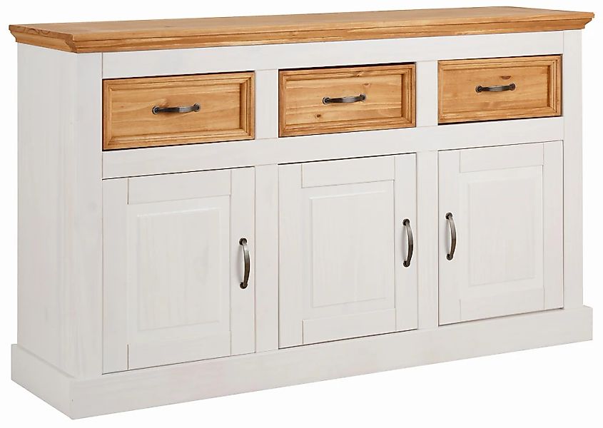 OTTO home Sideboard "Selma" Kommode aus massivem Kiefernholz, Breite 145 cm günstig online kaufen