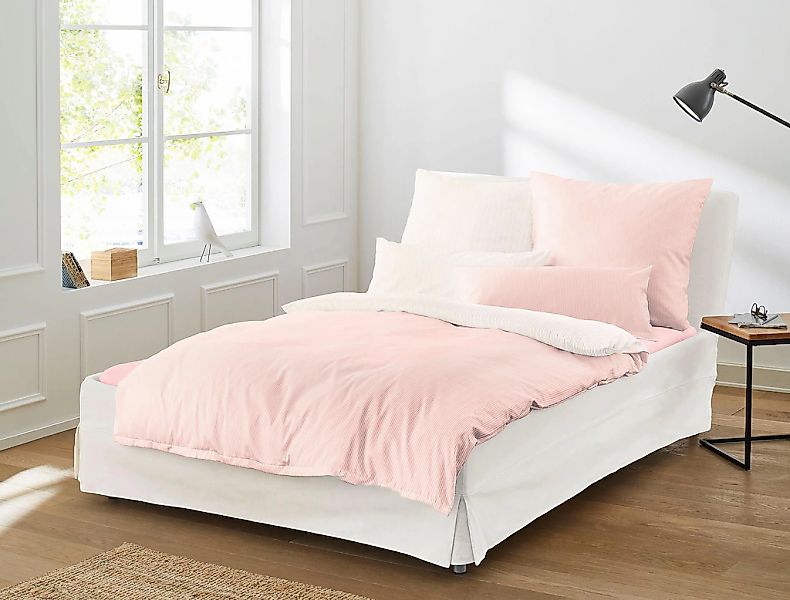 Irisette Wendebettwäsche "Linea" 2 Stk. tlg. Hochwertige Premium Bettwäsche günstig online kaufen