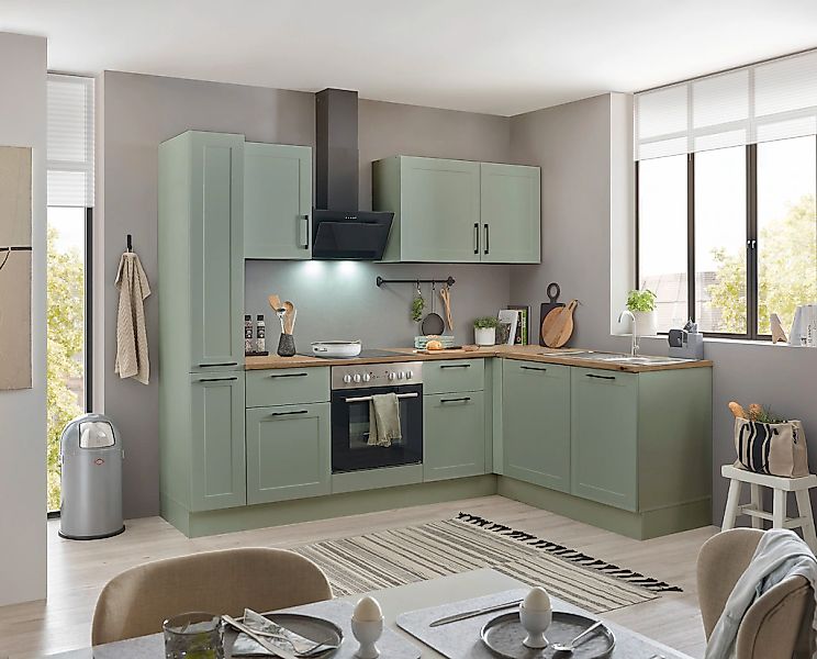 BASIC by Balculina Winkelküche "Marsi" Stellmaße 250x175 cm, wahlweise mit günstig online kaufen