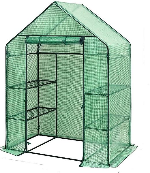 Woltu Foliengewächshaus, Tomatengewächshaus Treibhaus Anzuchthaus grün günstig online kaufen