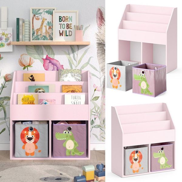 Vicco Bücherregal Luigi, Rosa, 72 x günstig online kaufen