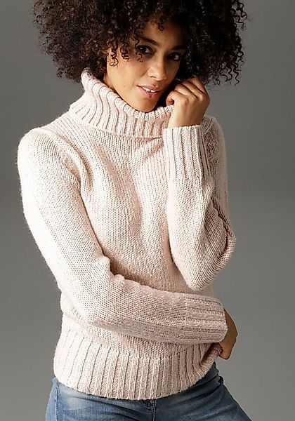 Aniston CASUAL Rollkragenpullover günstig online kaufen