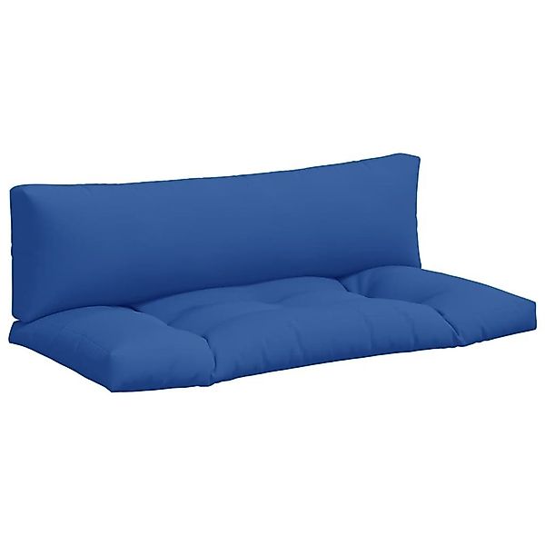 vidaXL Sitzauflage Palettenkissen 2 Stk. Blau günstig online kaufen