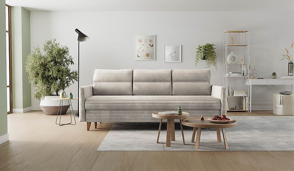 Hygger Möbelhaus Schlafsofa Loki mit Schlaffunktion günstig online kaufen