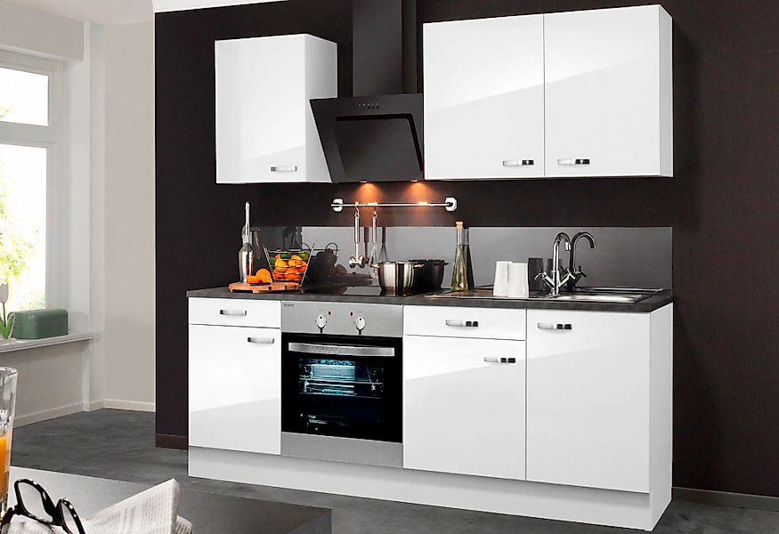 OPTIFIT Küchenzeile "Ole" mit E-Geräten, Breite 210 cm günstig online kaufen