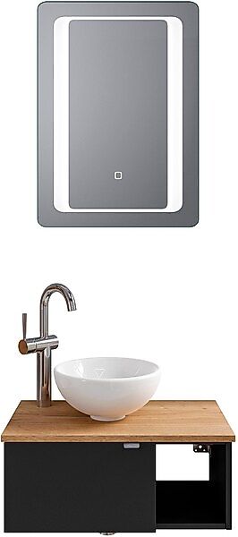 Saphir Badmöbel-Set "Serie 6915", (4 St.), Gäste-Bad, 61 cm breit, mit LED- günstig online kaufen