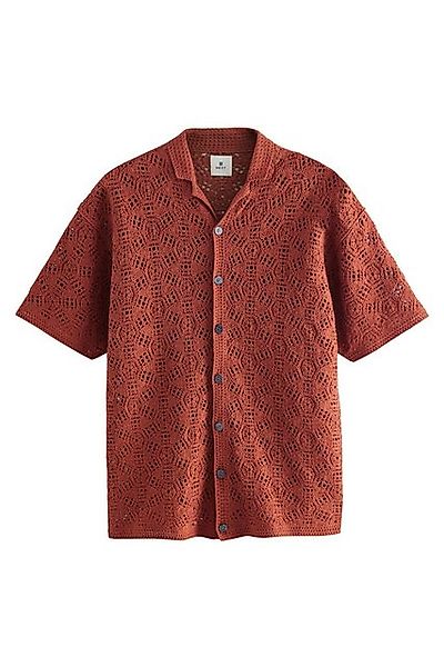 Next Kurzarmhemd Relaxed Fit Kurzarm-Hemd mit Kuba-Kragen (1-tlg) günstig online kaufen