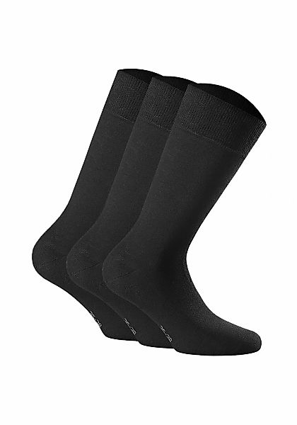 Rohner Socks Kurzsocken "Socken cotton II 3-er Pack 3er Pack" günstig online kaufen