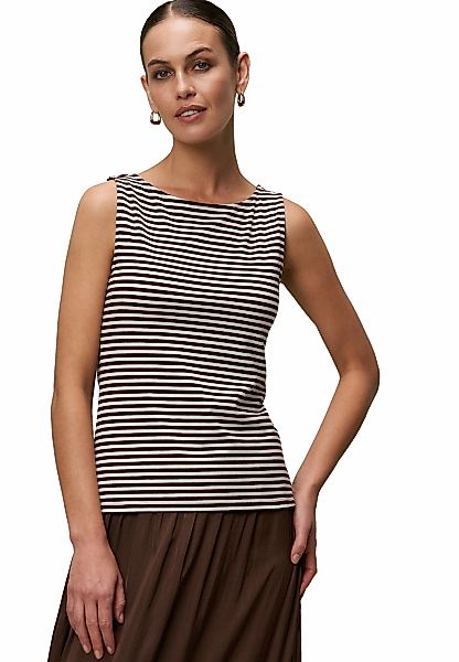 Zero Tanktop "zero Streifentop mit U-Bootausschnitt", Plain/ohne Details günstig online kaufen