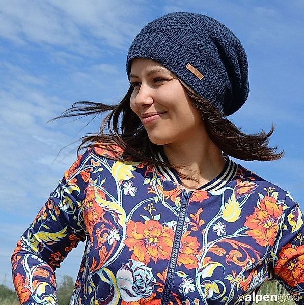 McRon Beanie Wollmütze Modell Lina gefüttert mit Fleece, hoher Schurwollant günstig online kaufen