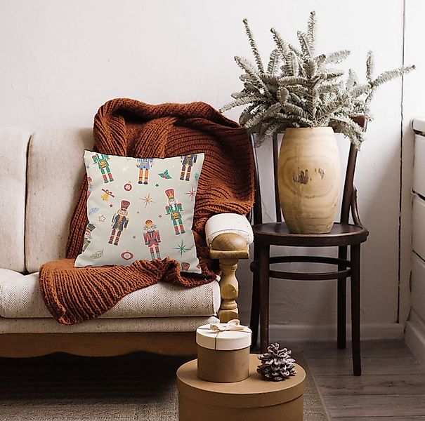 queence Dekokissen Nussknacker, Dekokissen mit HD günstig online kaufen